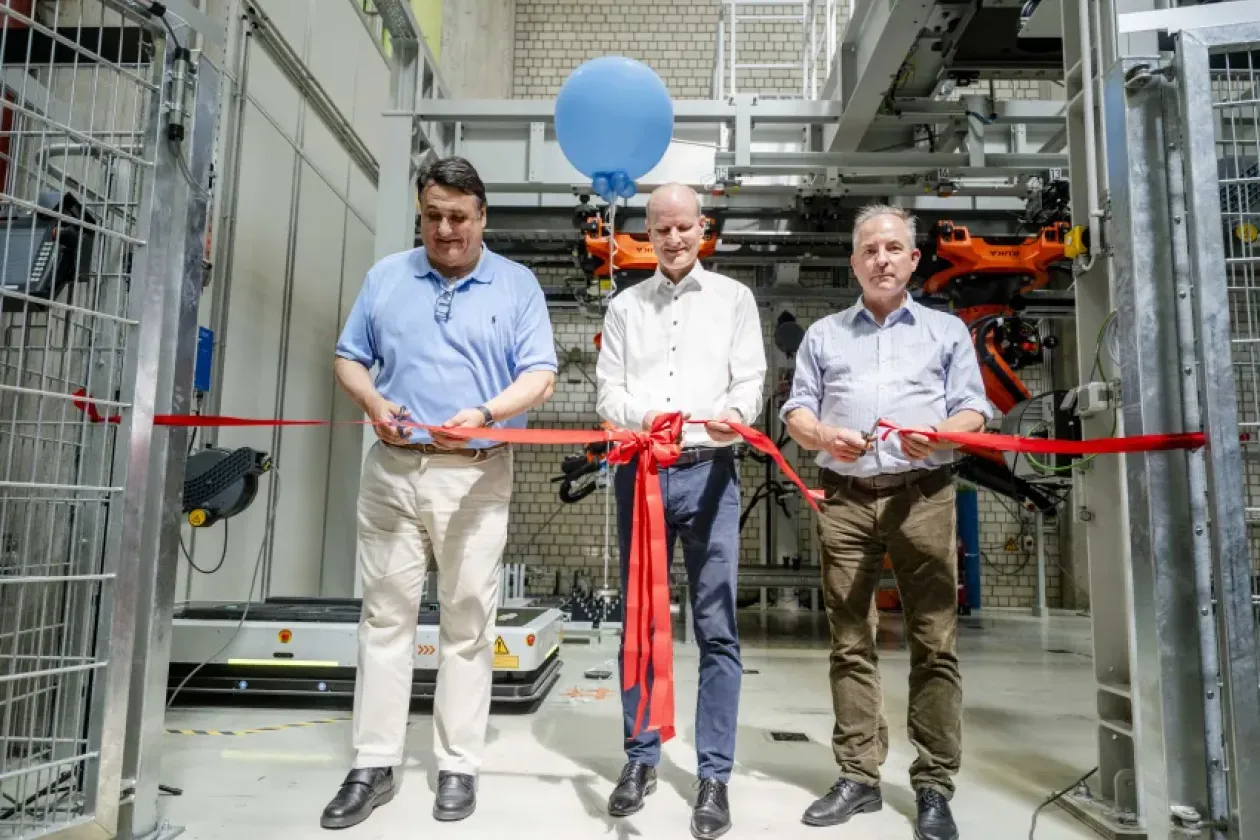 Roboter fertigen präzise, belastbare Betonteile in drei Stunden