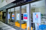 Das Kontaktbüro des neuen RUB Centre for City Futures im BLUE SQUARE in der Bochumer Innenstadt