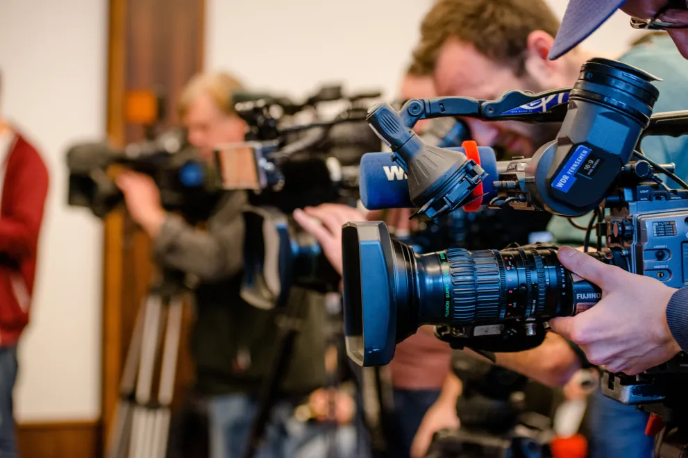 TV cameras