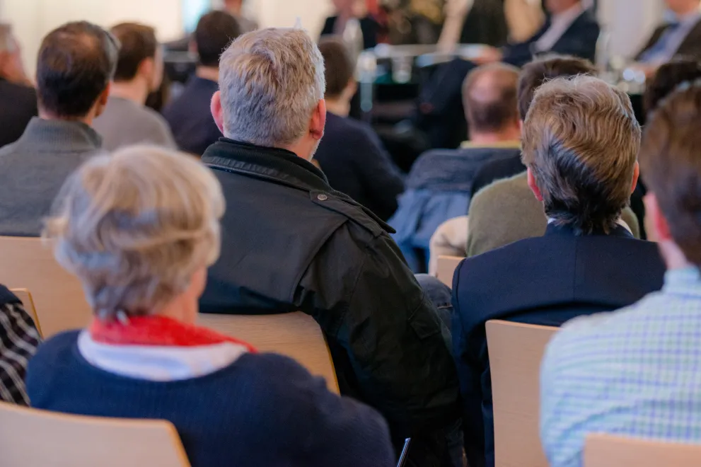 People sitting in the audience
